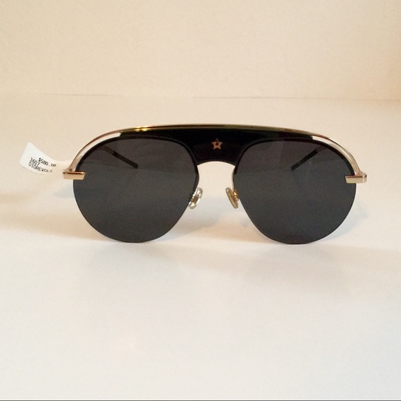 NWT DIOR RUNWAY BLACK ‘REVOLUTION’ SUNGLASSES - Picture 9 of 12